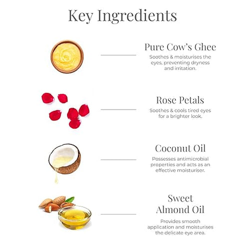 Forest Essentials Cobalt Blue Gulaab Khaas Kajal