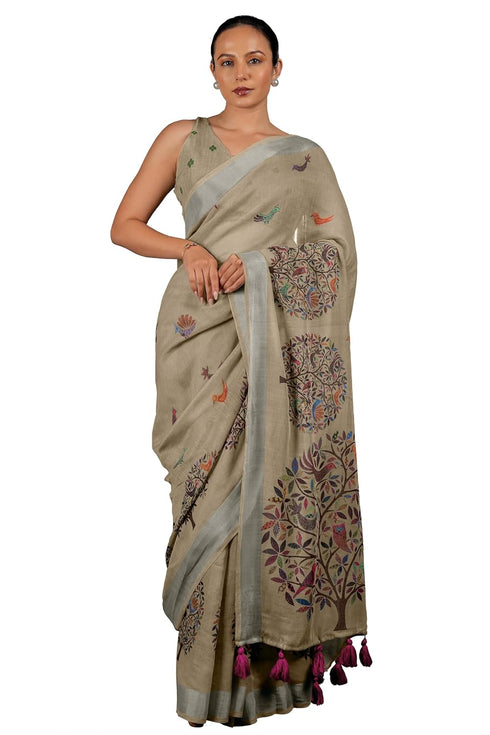 Vasthrlay Fashion Madhubani Printed Readymade Ethnic Wear