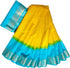 Vasthrlay Nr Handloom Bhagalpuri Running Green Orange