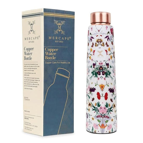 MERCAPE® - 100% Pure Copper Water Bottle
