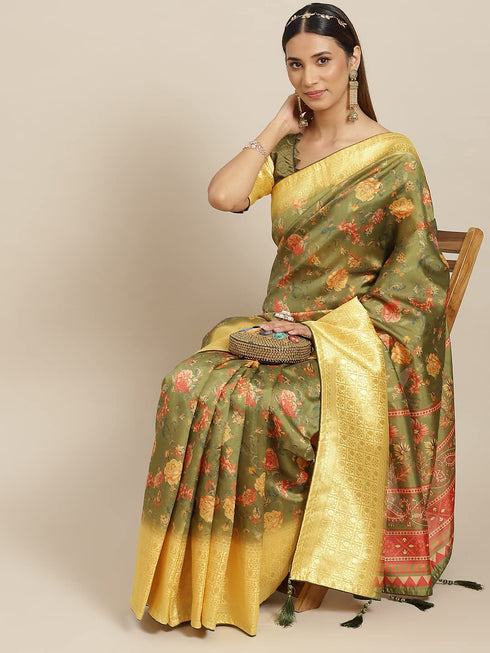 Vasthrlay Banasari Weaving Saree