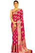 Vasthrlay Women's Organza Designer Unstitched Saree