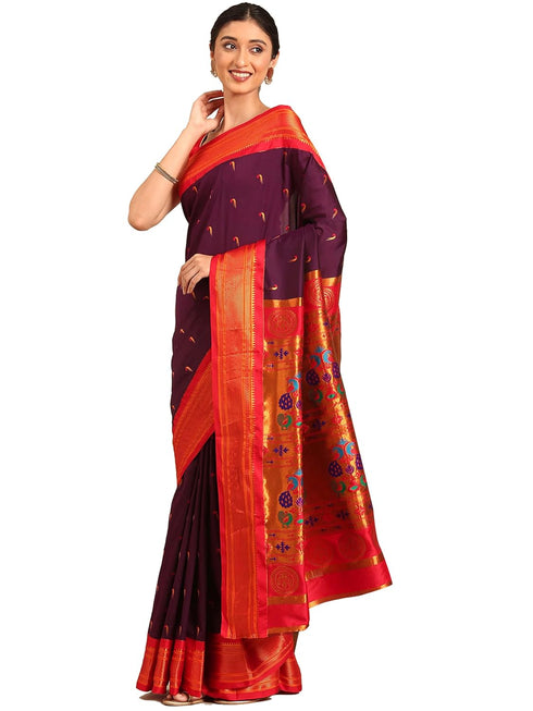 Vasthrlay Paithani Bottle Saree
