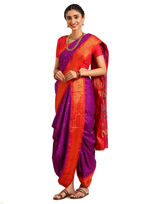 Vasthrlay Paithani Bottle Saree