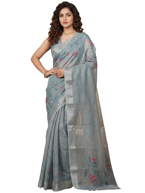 Vasthrlay Printed Handloom Unstitched Traditional Ethnic Wear