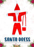 Zest 4 Toyz Santa Claus Dress for Kids Christmas Costume Dress with Jacket Pant Cap and Pouch Santa Dress for Boys and Girls