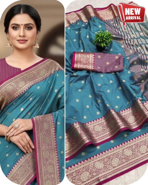 Vasthrlay Banarasi Traditional Festival Unstitched