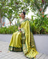Vasthrlay Green Kanjivaram Saree