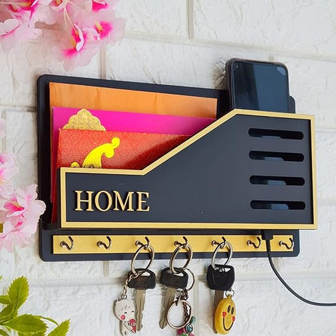 D Unique Home Decor Attractive Premium Wooden Key Holder