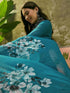 Vasthrlay Georgette Printed Unstitched Yellow Saree