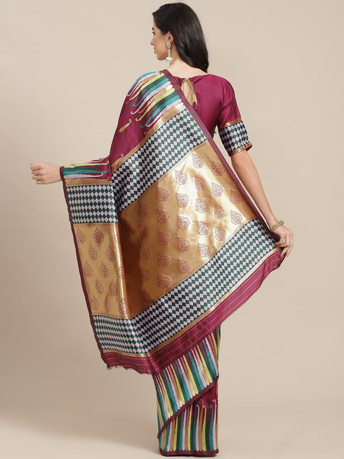 Vasthrlay Banarasi Weaving Saree