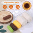 DIY Crochet Phone Bag Material Kit Beginners Sun Flower Crochet Phone Sling Bag