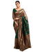 Vasthrlay Womens Banarasi Jacquard Sky Blue Saree
