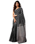Vasthrlay Chanderi Printed Unstitched Blue Saree