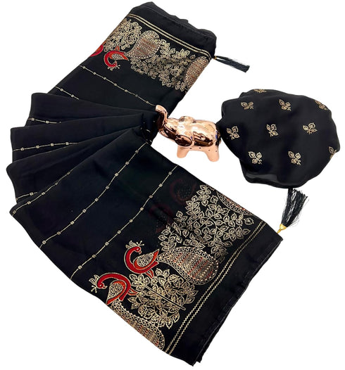 Vasthrlay Georgette Peacock