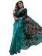 Vasthrlay Womens Printed Unstitched Beige Saree