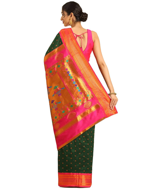 Vasthrlay Paithani Bottle Saree