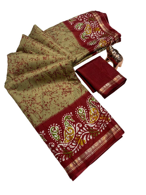 Vasthrlay Silk Saree Unstitched