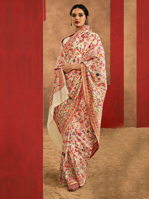 Vasthrlay Paithani Unstitched Elegant Traditional Saree