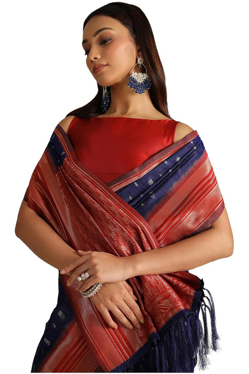 Vasthrlay Tussar Woven Design