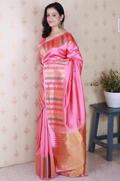 Vasthrlay Kanjivaram Handloom Kashmiri Ethnic Wear