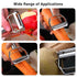 Go Store 2 In 1 Stainless Steel Julienne Vegetable Peeler Multi