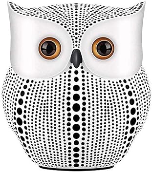 Modern Classy Lucky Owl Resin Art Figure Showpiece