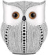 Modern Classy Lucky Owl Resin Art Figure Showpiece