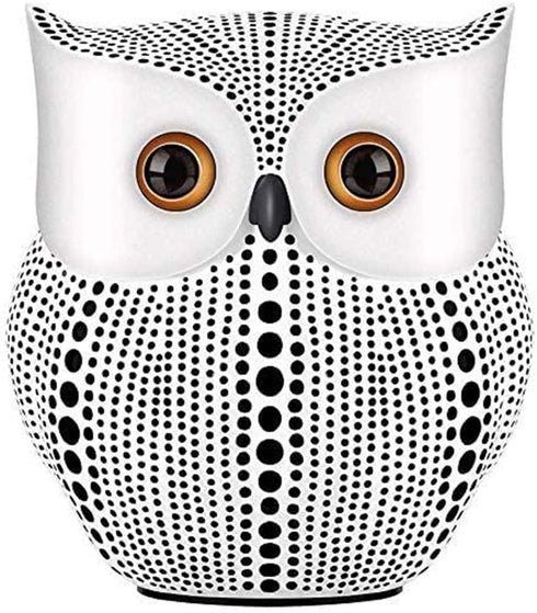 Modern Classy Lucky Owl Resin Art Figure Showpiece