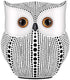 Modern Classy Lucky Owl Resin Art Figure Showpiece