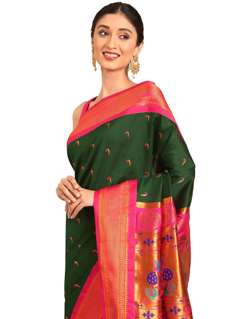 Vasthrlay Paithani Bottle Saree