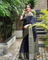 Vasthrlay Banarasi Unstitched Saree