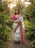 Vasthrlay Printed Multicolor Border Floral