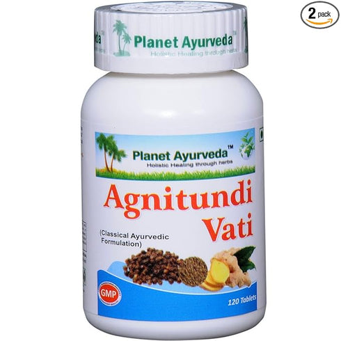 Planet Ayurveda Agnitundi Vati Herbal|120Tabs