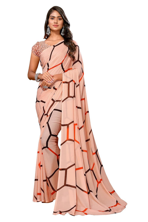 Vasthrlay Trendy Georgette Material Ethnic Wear