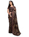 Vasthrlay Georgette Sequence Unstitched Black Saree
