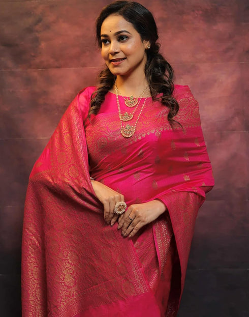Vasthrlay Banarasi Kanjivaram Unstitched Teal Saree