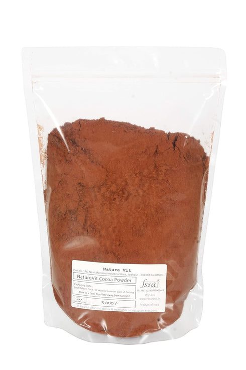NatureVit Cocoa Powder Natural| Unsweetened| Vegan & Gluten-Free