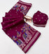 Vasthrlay Beautiful Floral Weaving