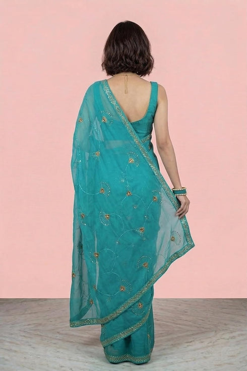 Vasthrlay Embroidered Swarovski Ethnic Wear