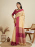 Vasthrlay Traditional Contrast Weaving