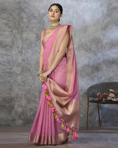 Vasthrlay Cotton Wedding Saree
