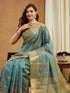 Vasthrlay Multi Embroidered Unstitched Saree