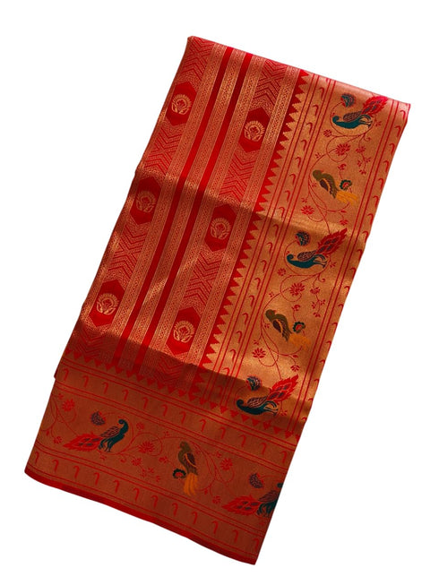 Vasthrlay Kanjivaram Paithani Weaving
