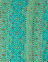 Vasthrlay Chiffon Bandhani Teal Green Saree With Unstitched Blouse Piece