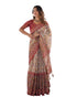 Vasthrlay Handloom Grey Beige Traditional Saree