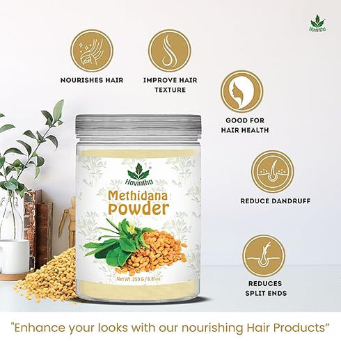 Havintha Methi Dana Powder Jar