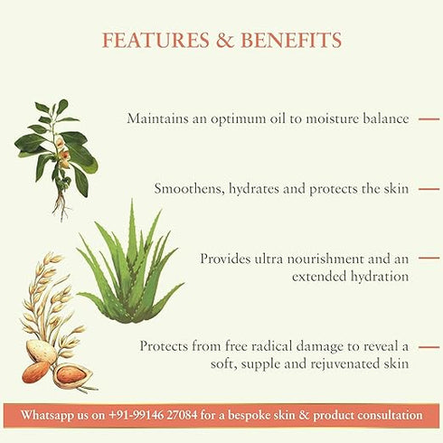 Just Herbs Organic Ginseng, Aloe Vera Ultra Moisturising Night Cream