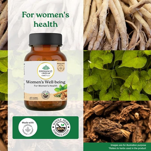 Organic India Women Wellbeing Veg Capsules