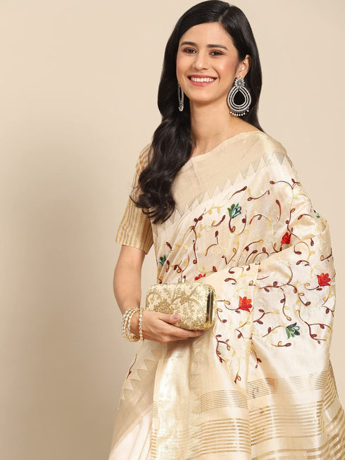 Vasthrlay Embroidered Saree
